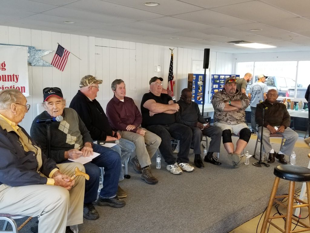 2018 VFW Storytellers Panel by Karen Sadler Captain's Pride Charters