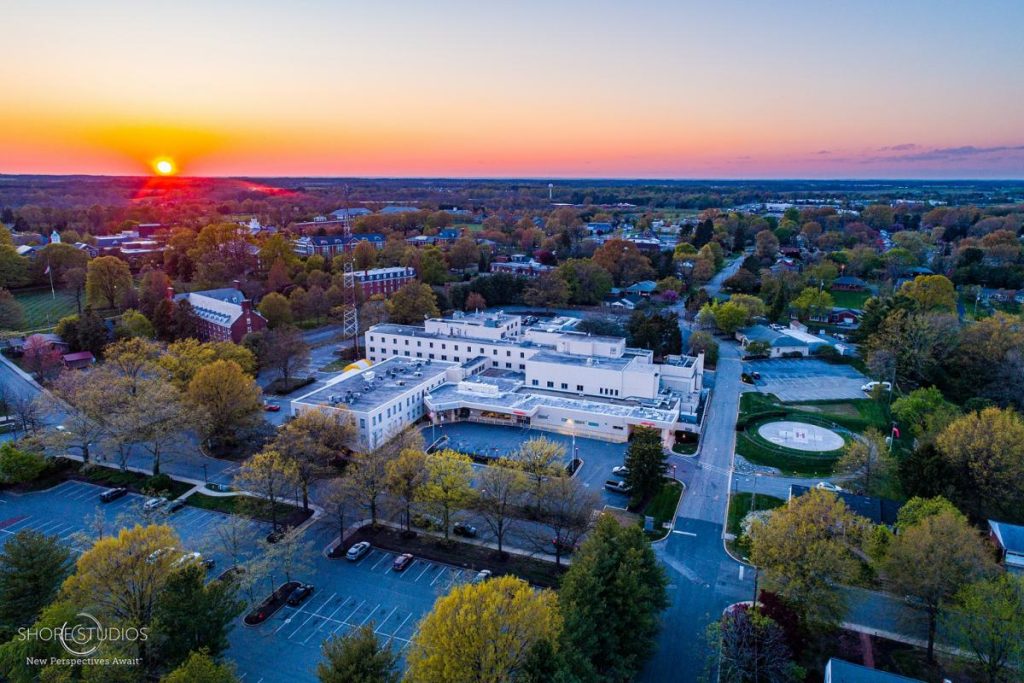 Chestertown Hospital Aerial Shore Studios
