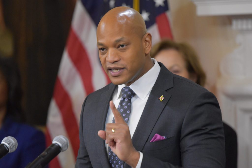 Gov. Wes Moore (D). Photo by Bryan P. Sears.