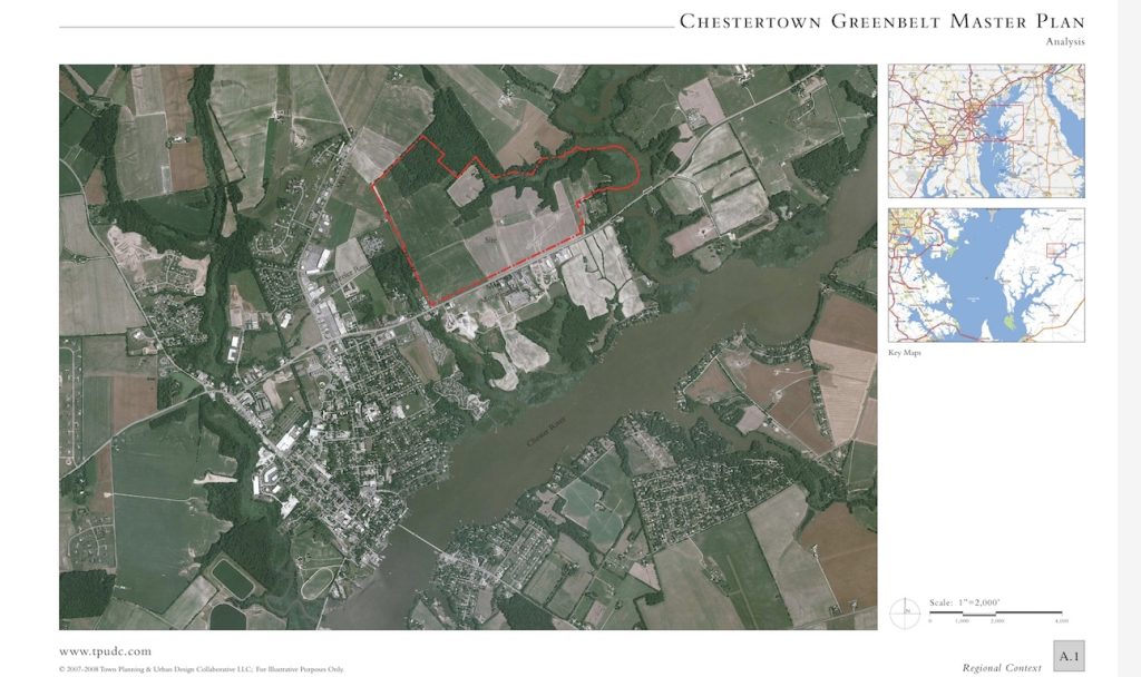 Map of Chestertown